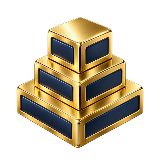 Gold build illustration
